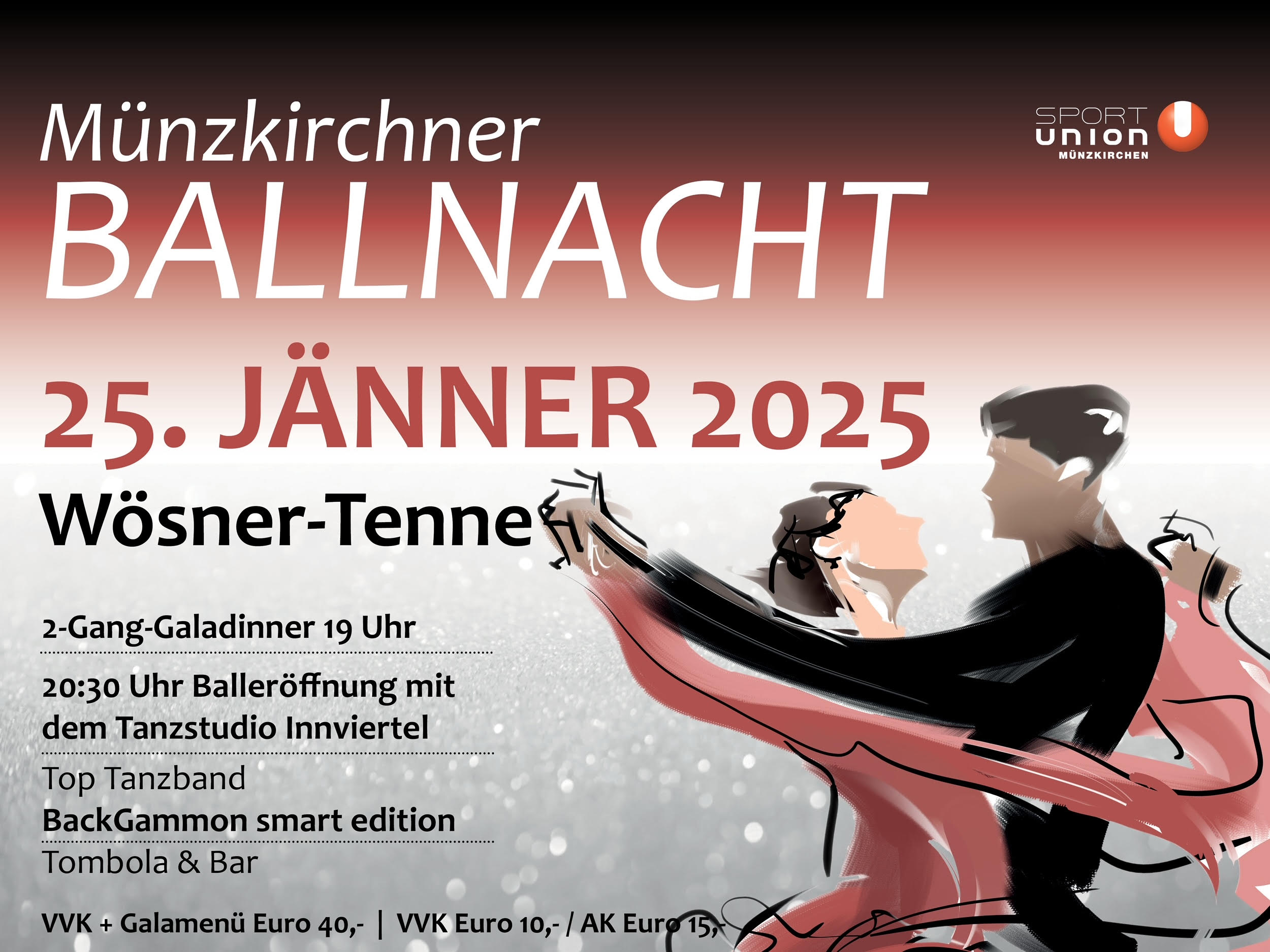 Seitenblicke Münzkirchner Ballnacht - SPORTUNION Münzkirchen